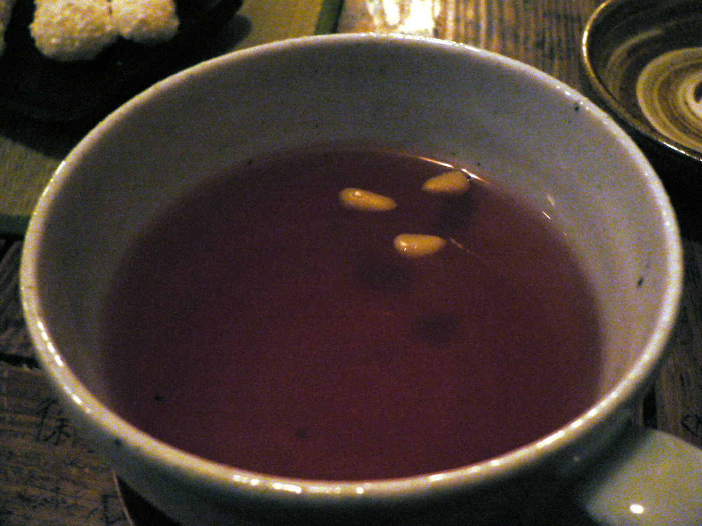Sujeonggwa at an Insadong tea room
