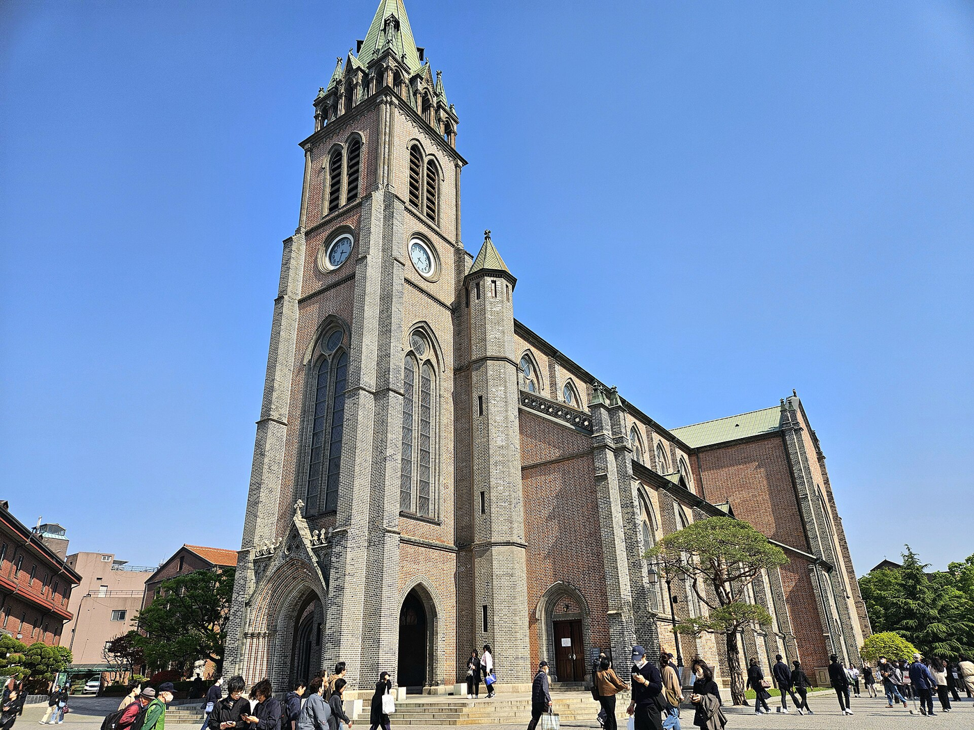 Myeongdong neighborhood landmark