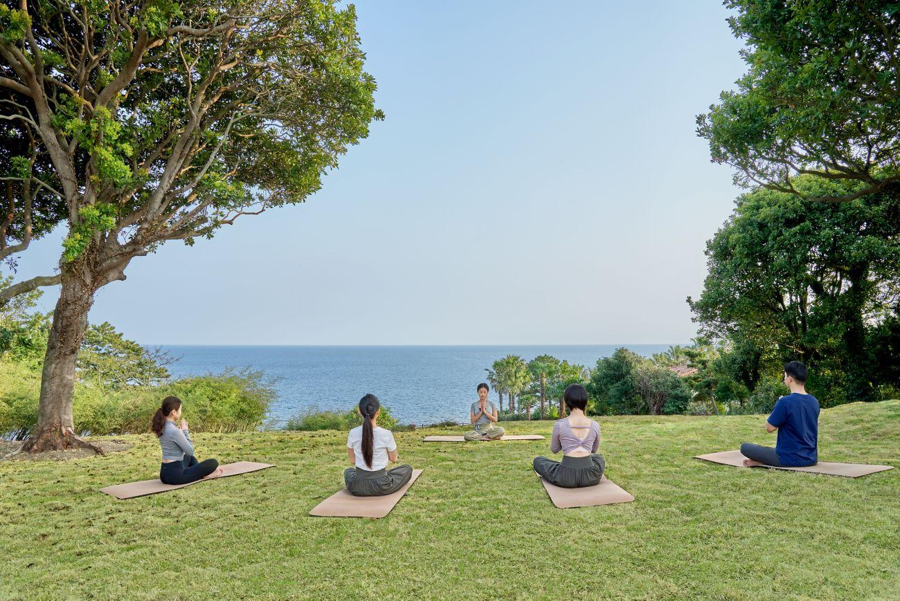 Small-group yoga retreat beside the sea in Korea